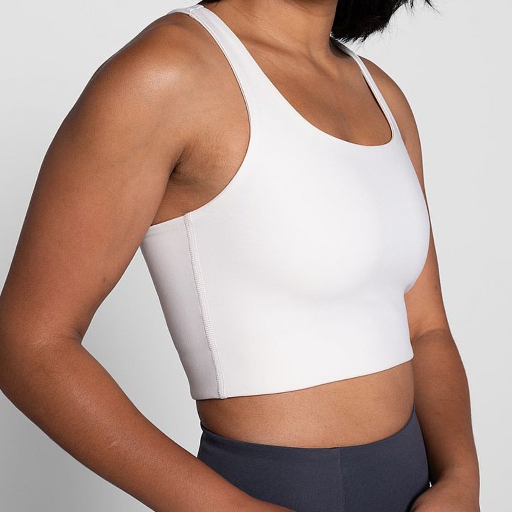 Girlfriend Collective Ivory Paloma Bra - M